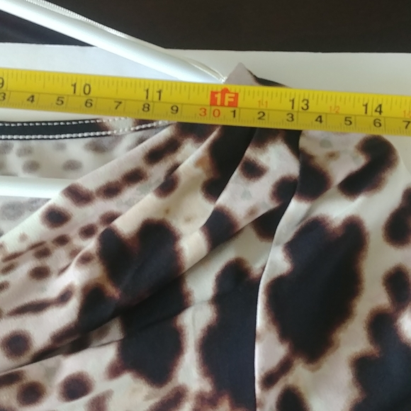 Jennifer Lopez Eternal Beauty Shaped Leopold Dress NWT Size Medium - Picture 9 of 15